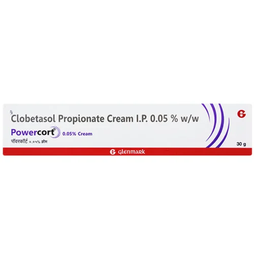 0.05% w/w Powercort Clobetasol Propionate I.P. Cream