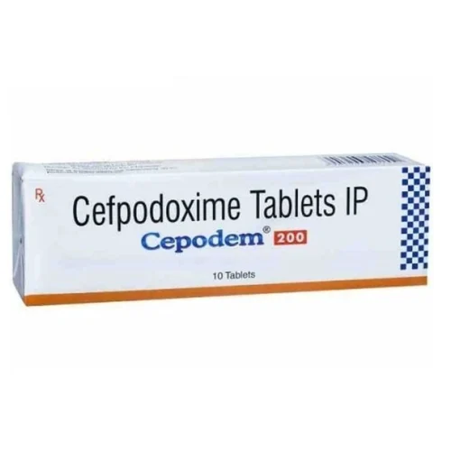 200 mg Cepodem 200 Cefpodoxime IP Tablets - Available in India