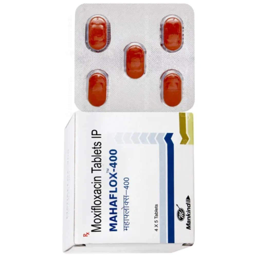 400 mg MAHAFLOX-400 Moxifloxacin Tablets - Available in India
