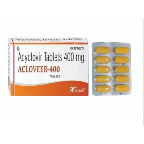 400 mg ACLOVEER-400 Acyclovir Tablets - Available in India
