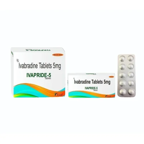 5 mg IVAPRIDE-5 Ivabradine Tablets - Available in India