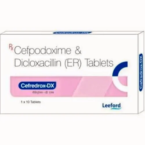 Cefredrox-DX Cefpodoxime & Dicloxacillin (ER) Tablets - Available in India