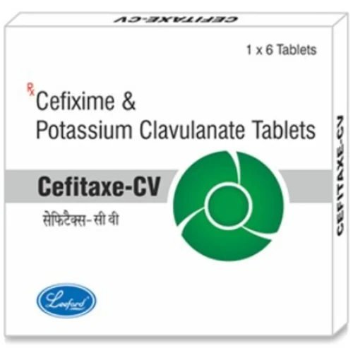 Cefitaxe-CV Cefixime & Potassium Clavulanate Tablets - Available in India