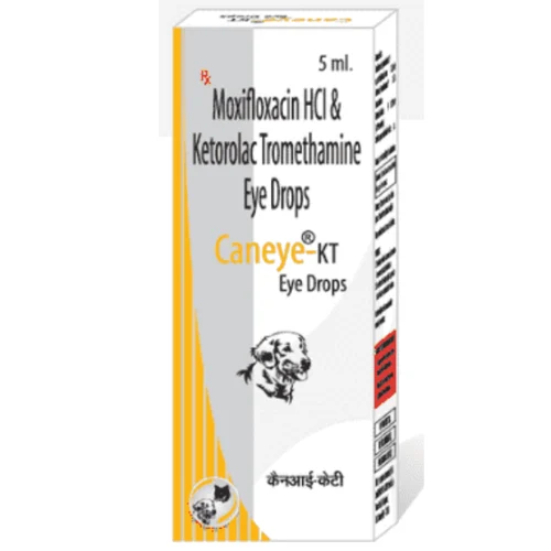 Caneye-KT Moxifloxacin HCl & Ketorolac Tromethamine Eye Drops