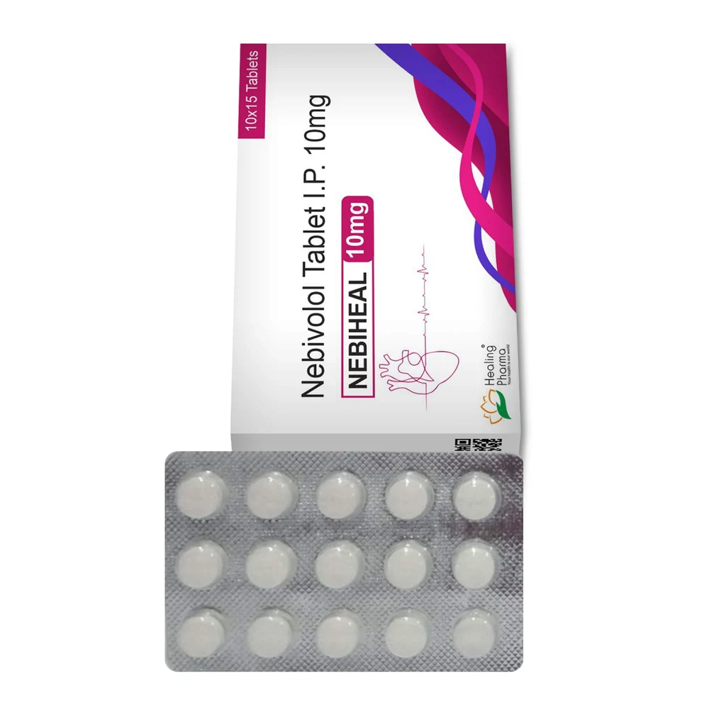10 mg NEBIHEAL 10mg Nebivolol I.P. Tablet