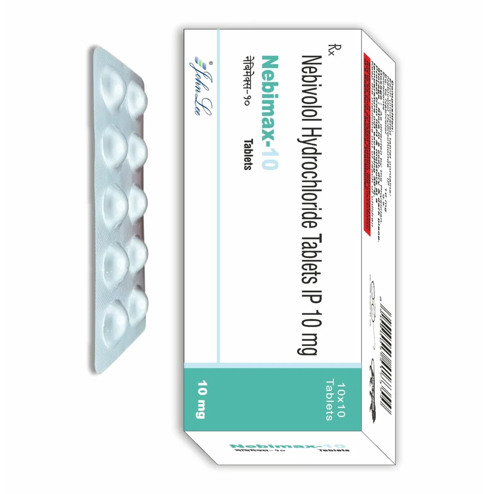 10 mg Nebimax-10 Nebivolol Hydrochloride IP Tablets