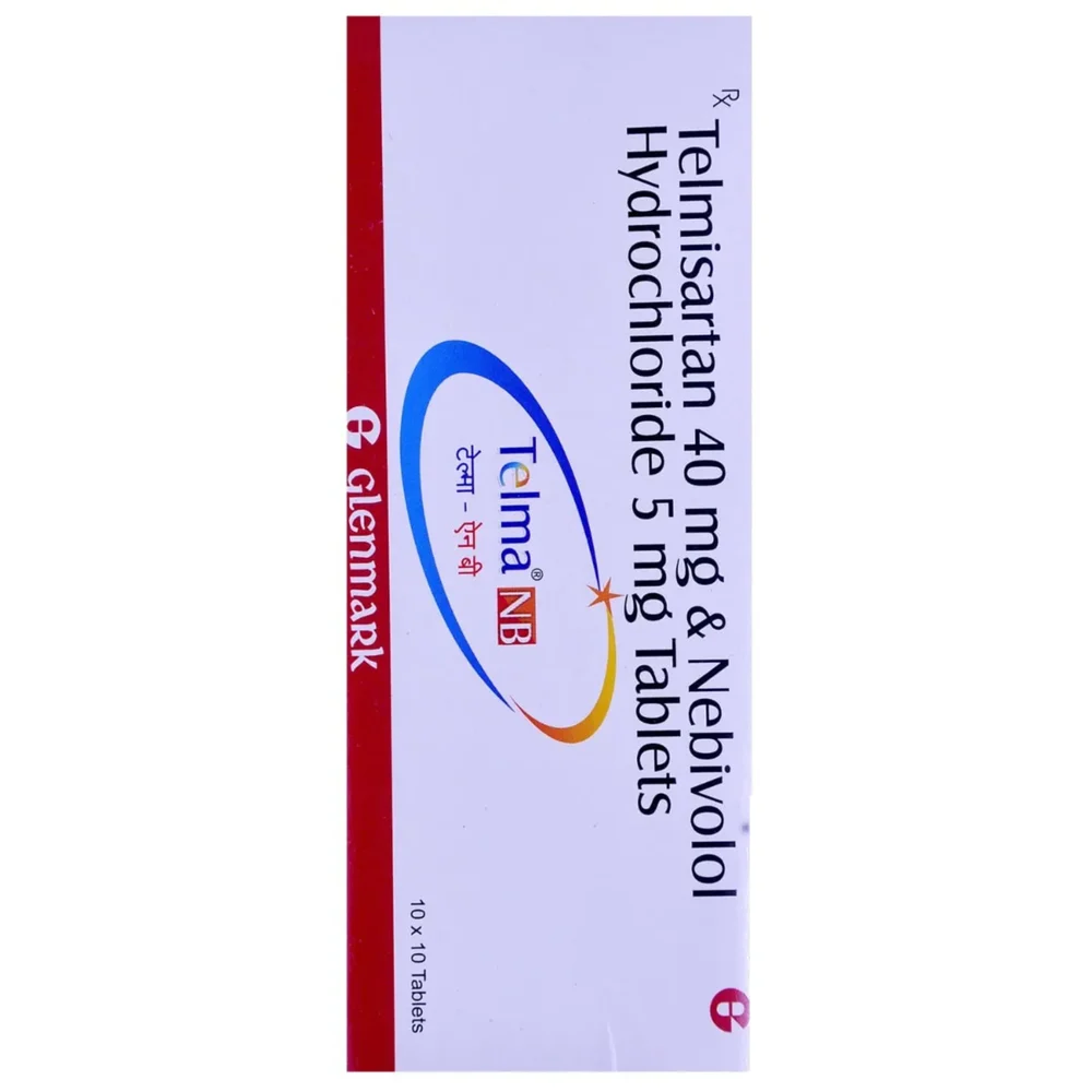 Telma NB Telmisartan 40 mg & Nebivolol Hydrochloride 5 mg Tablets