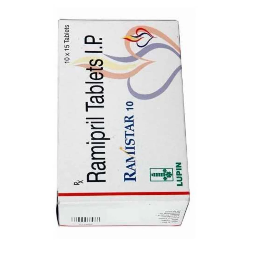 10 mg RAMISTAR 10 Ramipril I.P. Tablets