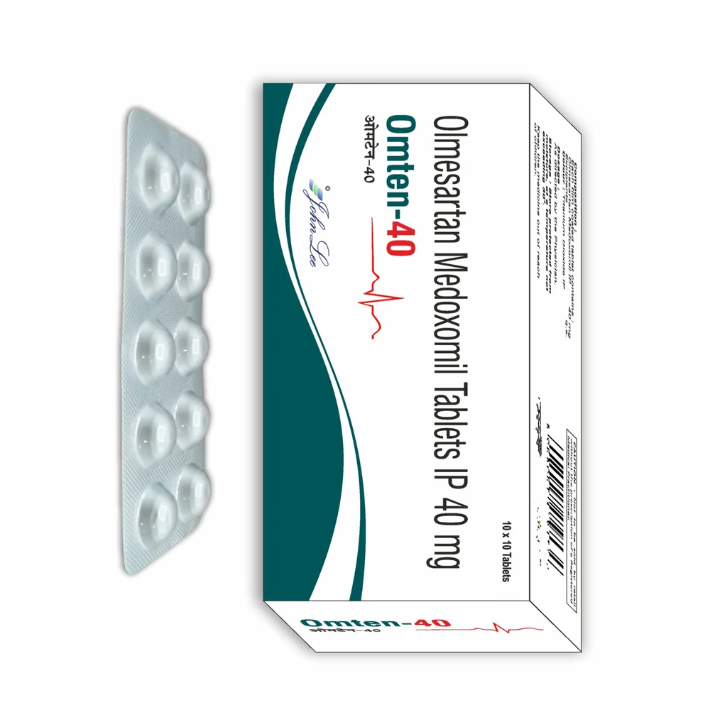 40 mg Omten-40 Olmesartan Medoxomil IP TabletsTELMIKIND - AM Telmisartan and Amlodipine Tablets