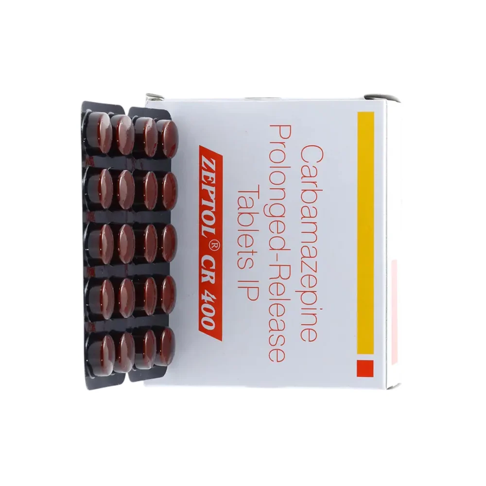 400 mg ZEPTOL CR 400 Carbamazepine Prolonged-Release IP Tablets