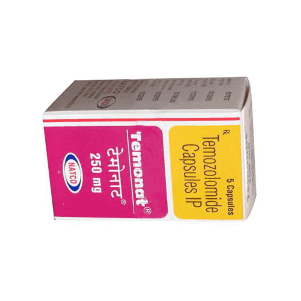 250 mg Temonat Temozolomide IP Capsules