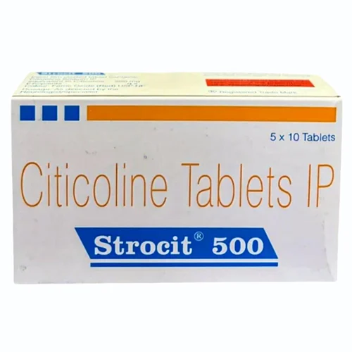 500 mg Strocit 500 Citicoline IP Tablets