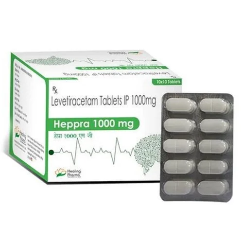 1000 mg Heppra Levetiracetam IP Tablets