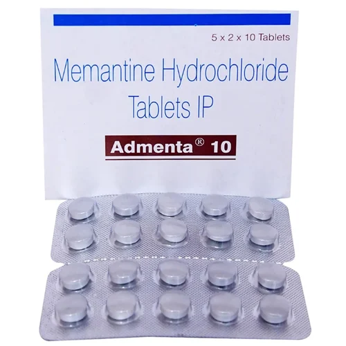 10 mg Admenta 10 Memantine Hydrochloride IP Tablets