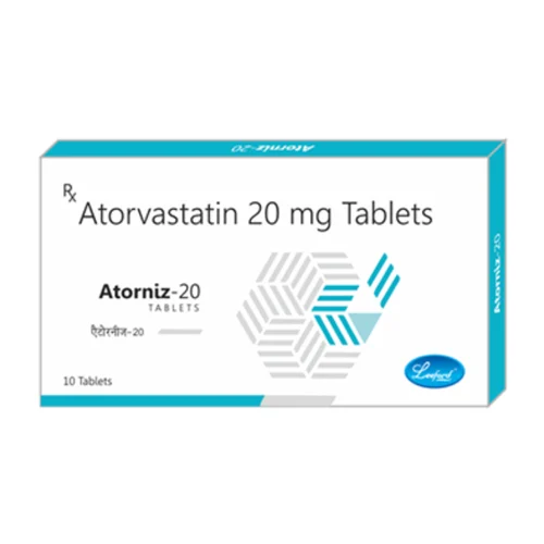 20 mg Atorniz-20 Atorvastatin Tablets - Available in India