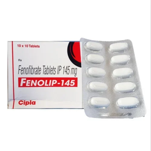145 mg FENOLIP-145 Fenofibrate IP Tablets - Available in India