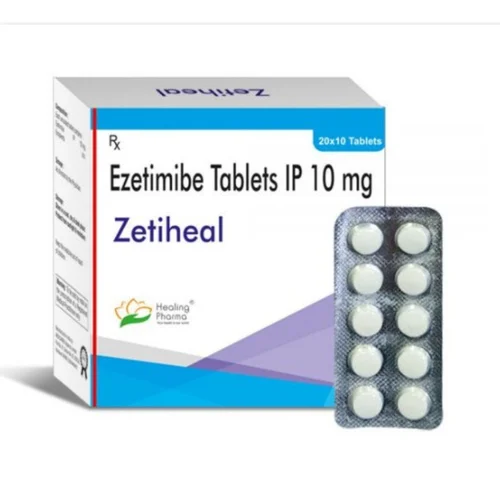 10 mg Zetiheal Ezetimibe IP Tablets - Available in India