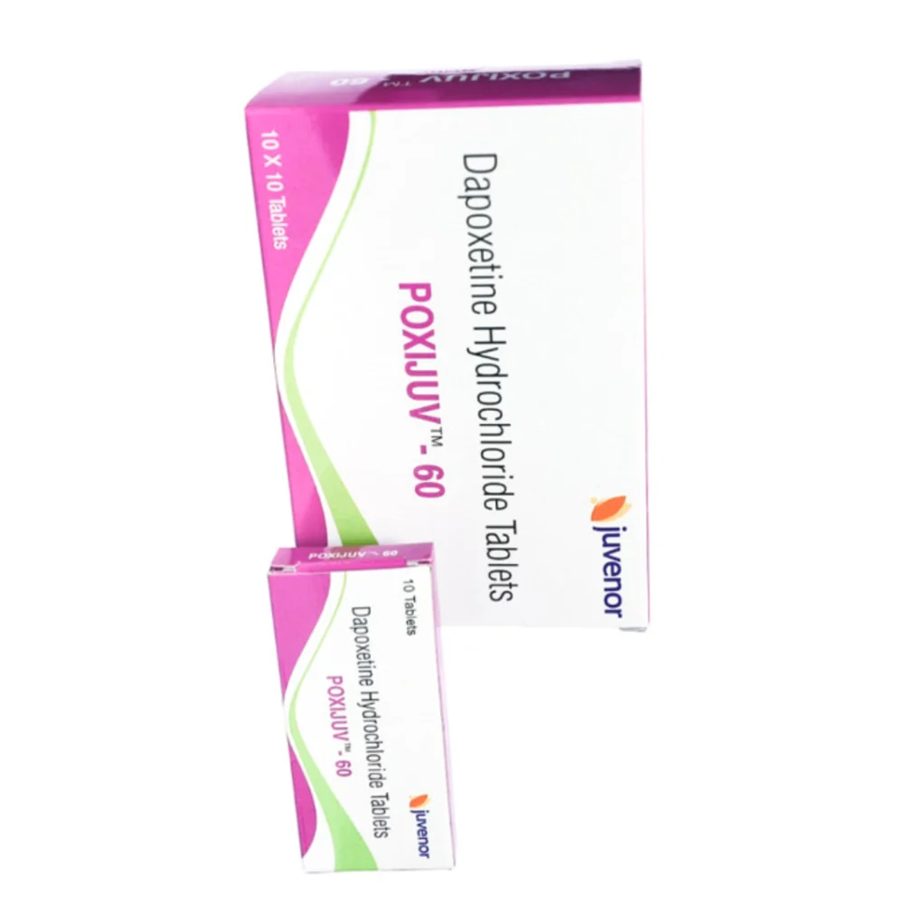 60 mg POXIJUV - 60 Dapoxetine Hydrochloride Tablets - Available in India