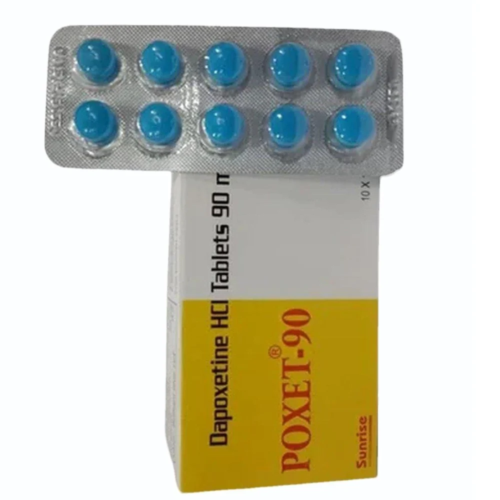 90 mg POXET-90 Dapoxetine HCL Tablets - Available in India