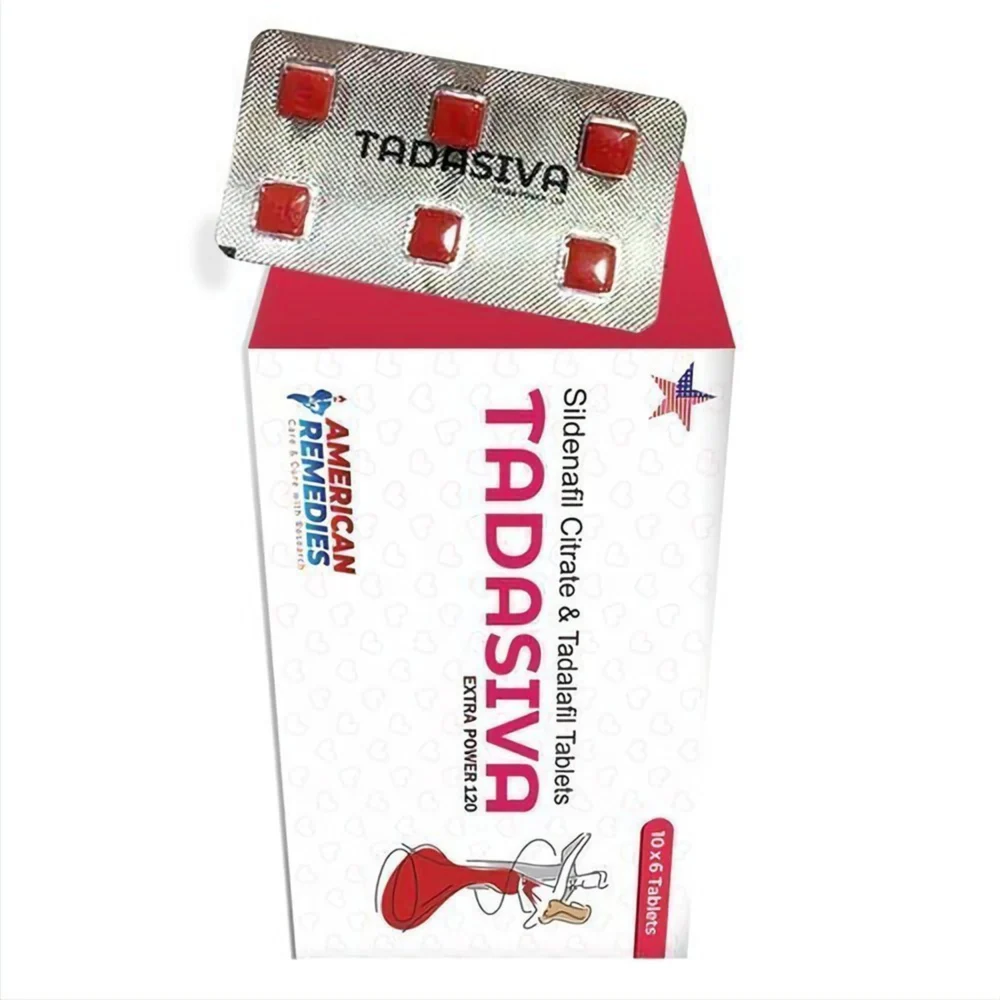 TADASIVA Sildenafil Citrate & Tadalafil Tablets - Available in India
