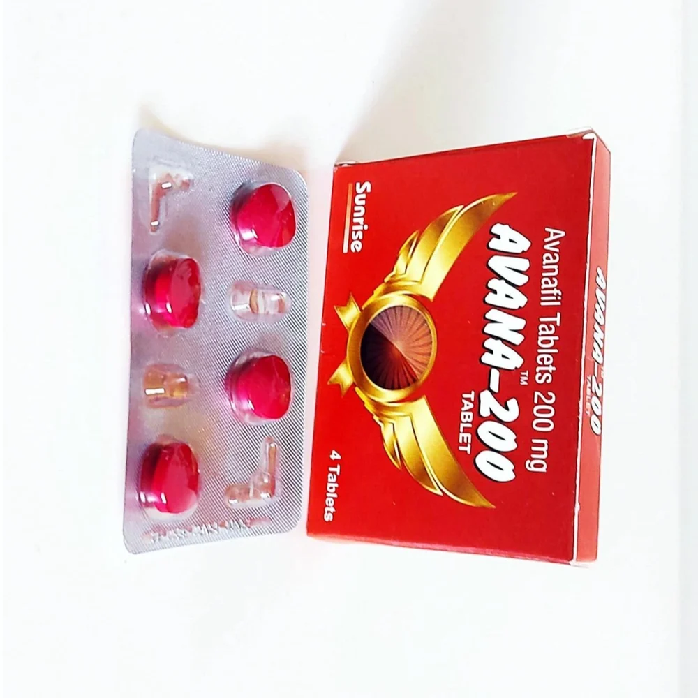 200 mg AVANA-200 Avanafil Tablets - Available in India