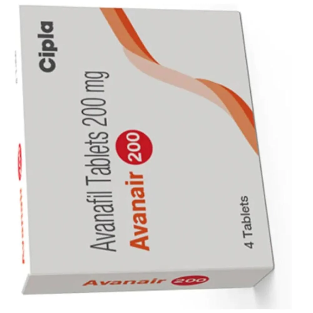 200 mg Avanair 200 Avanafil Tablets - Available in India