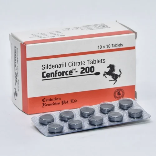 200 mg Cenforce - 200 Sildenafil Citrate Tablets - Available in India