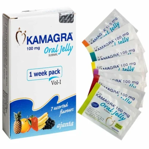 100 mg KAMAGRA - 100 Sildenafil Citrate Chewable Tablets - Available in India