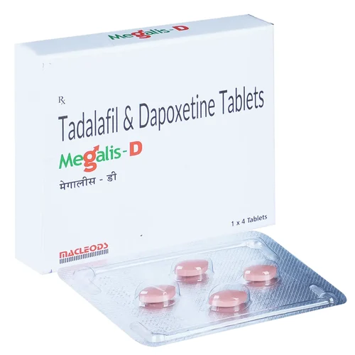 Megalis-D Tadalafil & Dapoxetine Tablets - Available in India