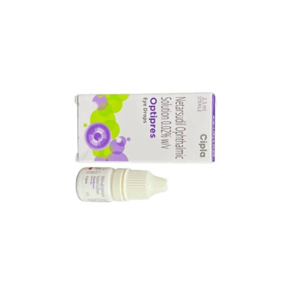 0.02% w/v Optipres Netarsudil ophthalmic solution