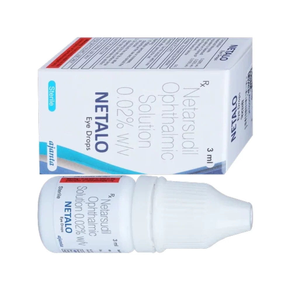 0.02% w/v NETALO Netarsudil Ophthalmic Solution