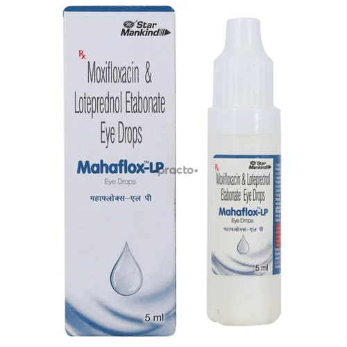 Mahaflox-LP Moxifloxacin & Loteprednol Etabonate Eye Drops