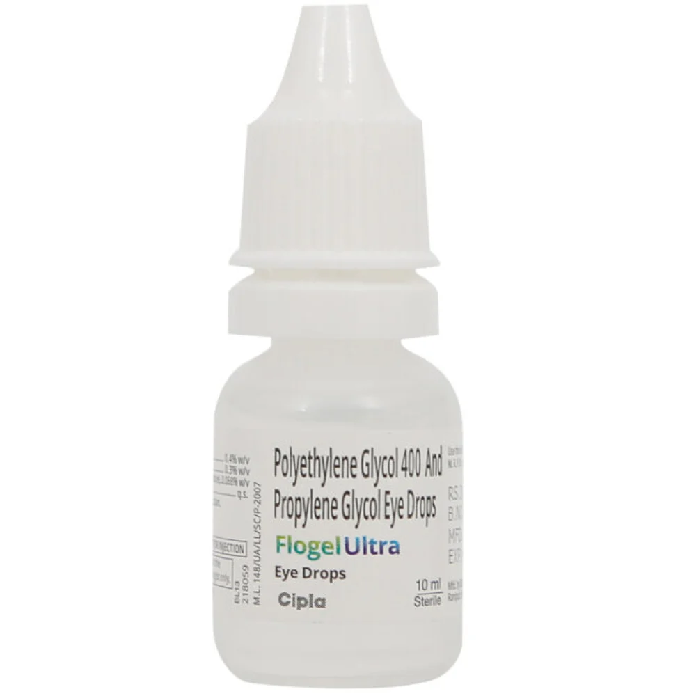 Flogel Ultra Polyethylene Glycol 400 And Propylene Glycol Eye Drops