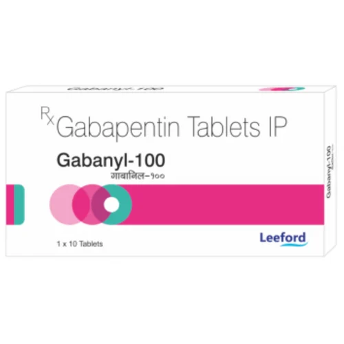 100 mg Gabanyl-100 Gabapentin IP Tablets
