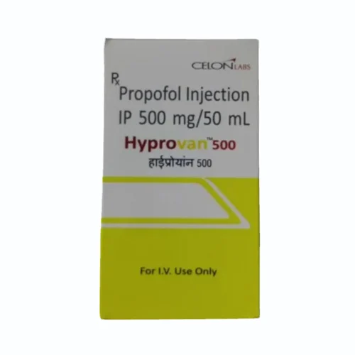500 mg Hyprovan 500 Propofol IP Injection
