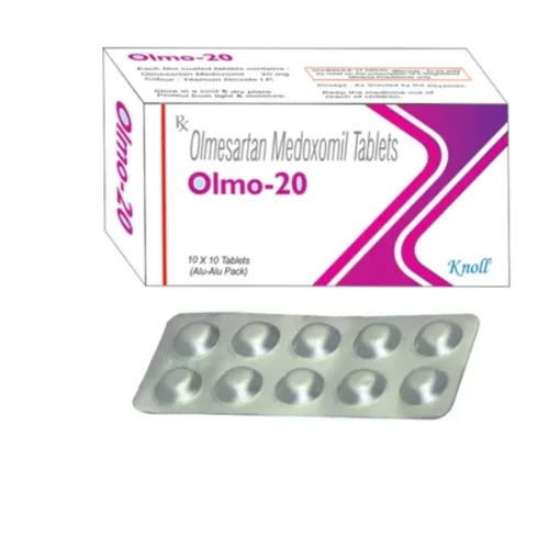 20 mg Olmo-20 Olmesartan Medoxomil Tablets - Available in India