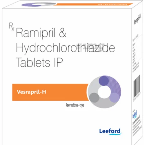 Vesrapril-H Ramipril & Hydrochlorothiazide IP Tablets - Available in India