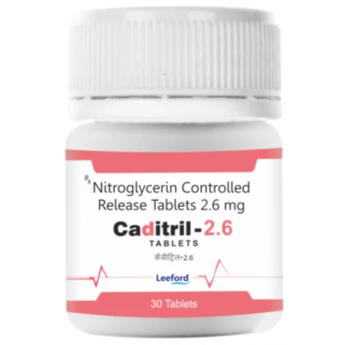 2.6 mg Caditril-2.6 Nitroglycerin Controlled Release Tablets