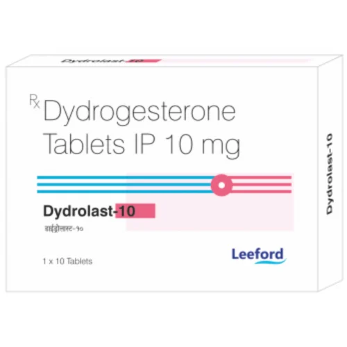 10 mg Dydrolast-10 Dydrogesterone IP Tablets
