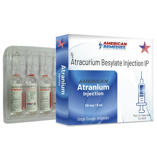 Atranium Atracurium Besylate IP Injection - Available in India