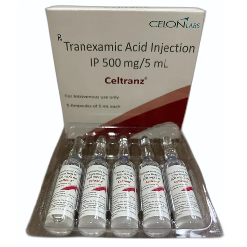 500 mg Celtranz Tranexamic Acid IP Injection - Available in India