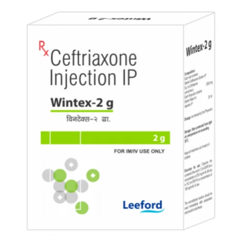 Wintex-2 g Ceftriaxone IP Injection - Available in India