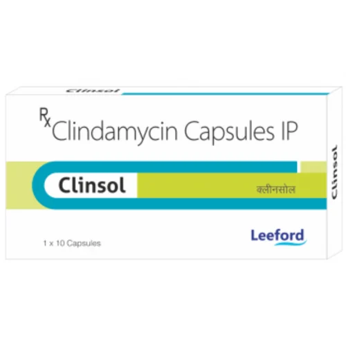 Clinsol Clindamycin IP Capsules - Available in India
