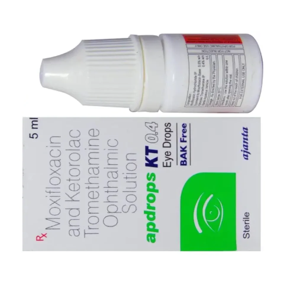 apdrops KT 0.4 Moxifloxacin and Ketorlac Tromethalmic Ophthalmic Solution