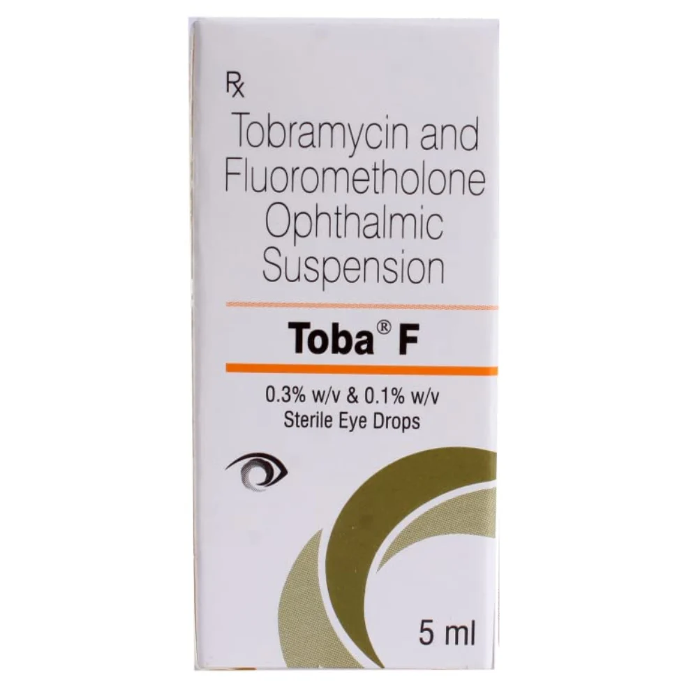 Toba F Tobramycin and Fluorometholone Ophthalmic Suspension