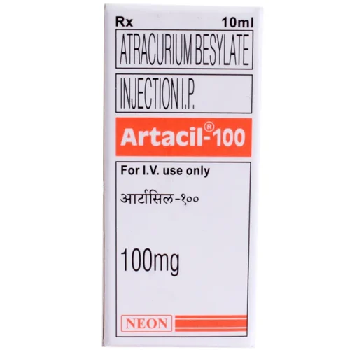 100 mg Artacil-100 ATRACURIUM BESYLATE I.P. INJECTION - Available in India