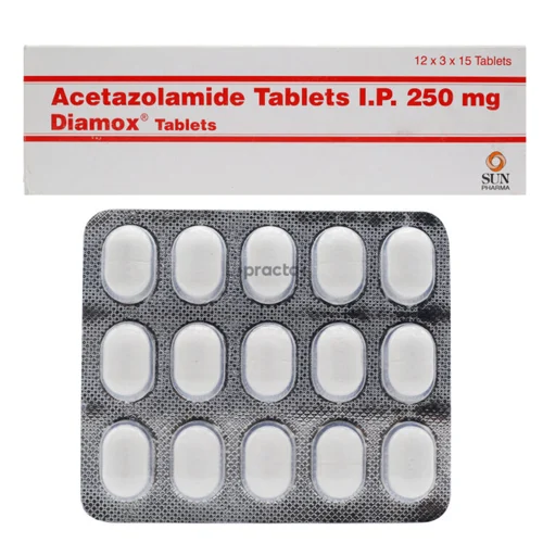 250 mg Diamox Acetazolamide I.P. Tablets