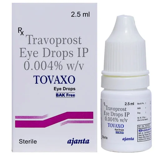 0.004% TOVAXO Travoprost IP Eye Drops
