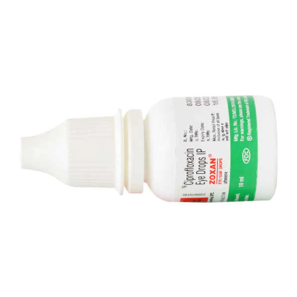 ZOXAN Ciprofloxacin IP Eye Drops