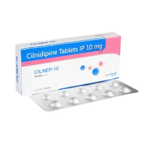 10 mg CILNEP-10 Cilnidipine IP Tablets